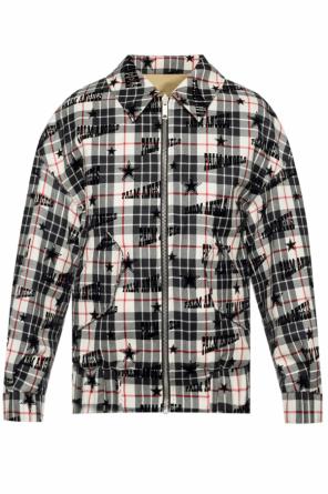Patterned jacket with logo, zdjęcie 1 Patterned jacket with logo od Palm Angels